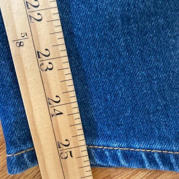 Diesel Hush Denim Barrel Jeans, Cropped Mid-Rise Rich Medium Wash, size 8 - Picture 11 of 14